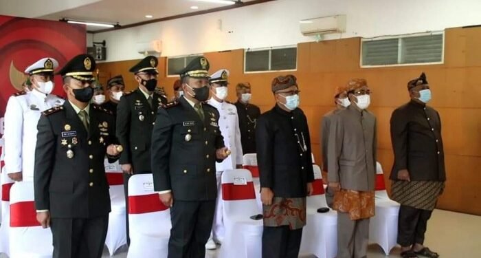 Wabup Sukabumi Iyos Somantri ikuti upacara hari lahir Pancasila secara virtual (Foto: IST)