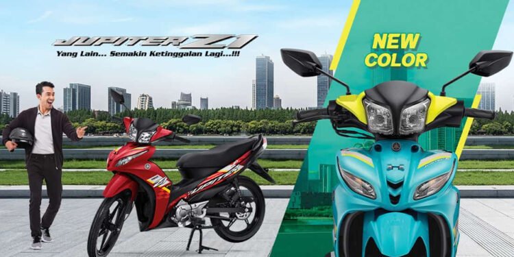 Yamaha Hadirkan Warna Baru di Jupiter Z 1 dengan Nuansa Lebih Sporty.