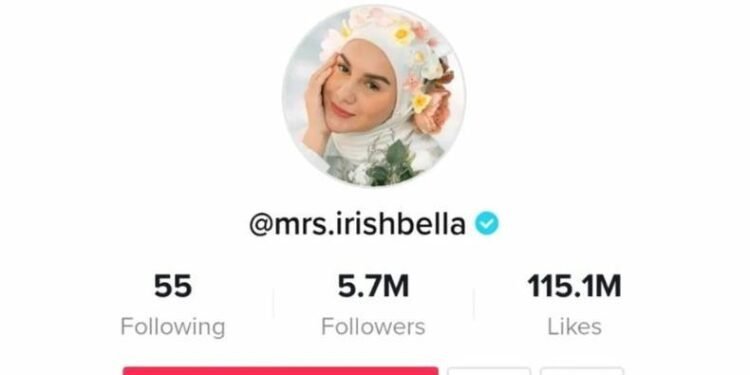 Irish Bella Hapus Nama Ammar Zoni di Tiktok Netizen : Batas Kesabaran