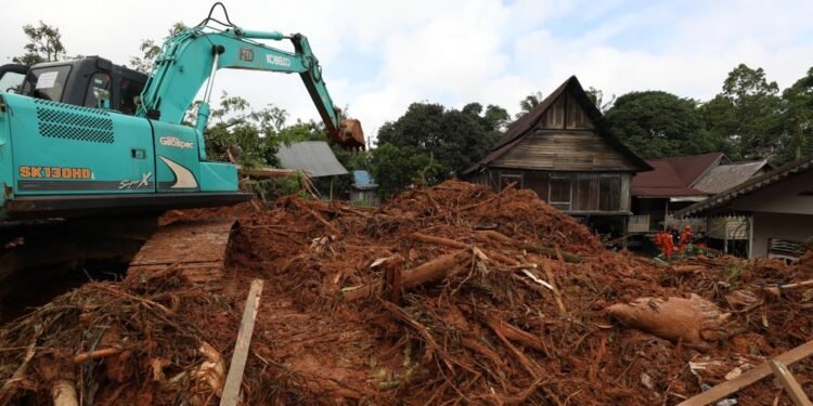 Penanganan Longsor di Natuna Makin Membaik, BNPB: Jaringan Komunikasi Mulai Pulih. Foto: Medkom BNPB