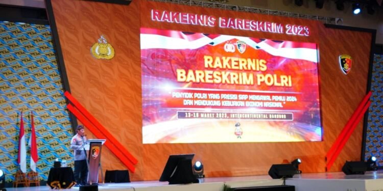 Arahan Tegas Kapolri di Rakernis Bareskrim Polri: Kawal Agenda Nasional, Internasional, hingga Pemilu 2024