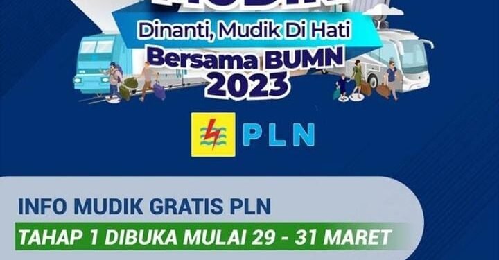 Mudik Gratis Bersama Pln Ada 5 000 Kuota Untuk Jadwal Keberangkatan 18