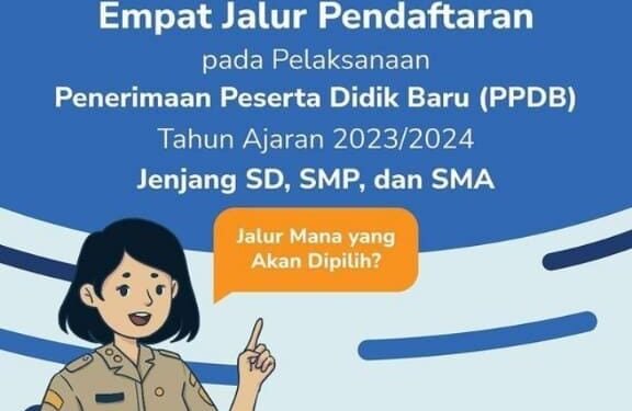 Kemendikbud Buka 4 Jalur Pendaftaran Penerimaan Peserta Didik Baru (PPDB) 2023/2024