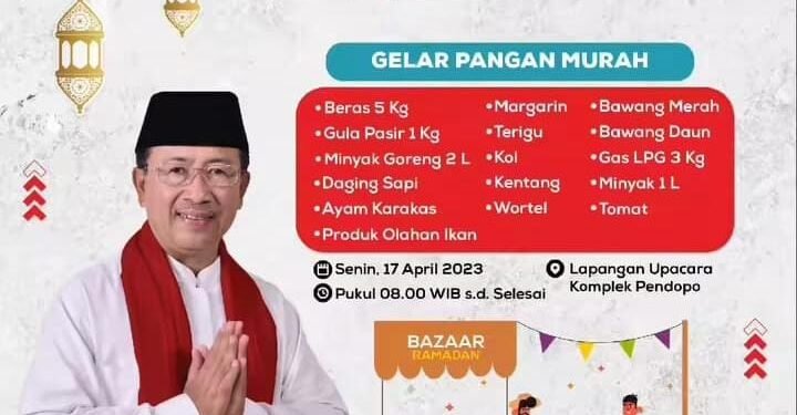 Ramaikan! Pemkab Cianjur Gelar Bazar Ramadan 17 April 2023