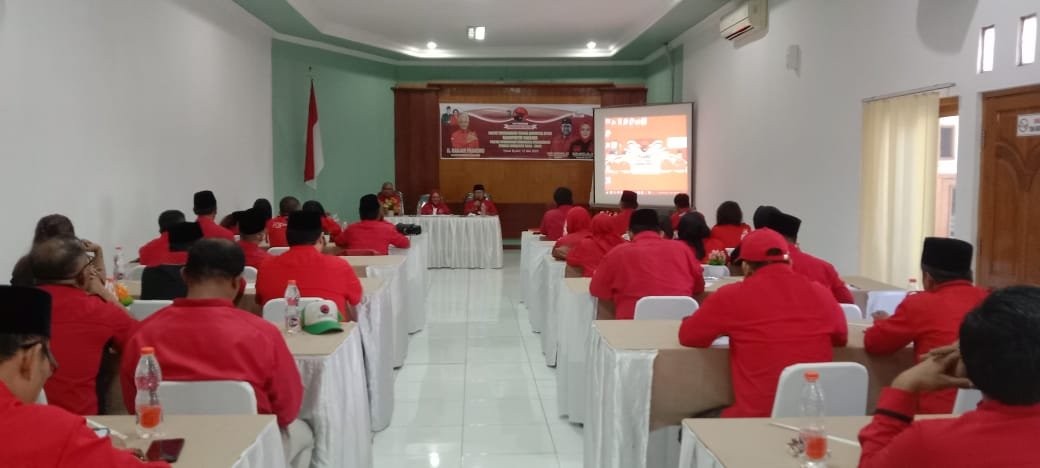 Gelar Rakor Caleg Pdip Cianjur Target Raih 12 Kursi Di Pileg 2024