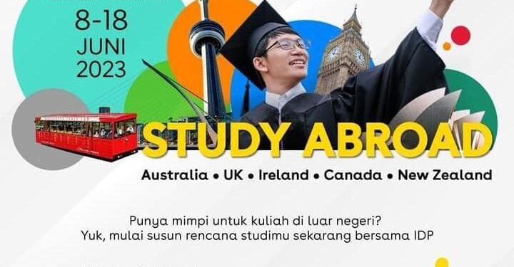 Pameran Pendidikan Studi Abroad 5 Negara Digelar 8-18 Juni 2023 Di 6 ...