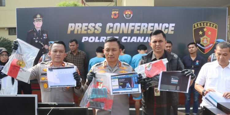 Polres Cianjur Ungkap Kasus Judi Online, 3 Admin Berhasil Diringkus