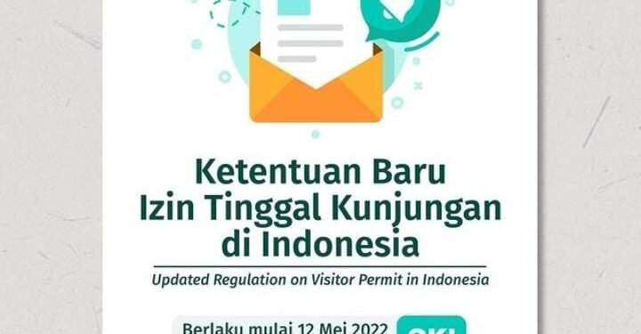 Daftar Aturan Baru Ditjen Imigrasi untuk Izin Tinggal Kunjungan di Indonesia