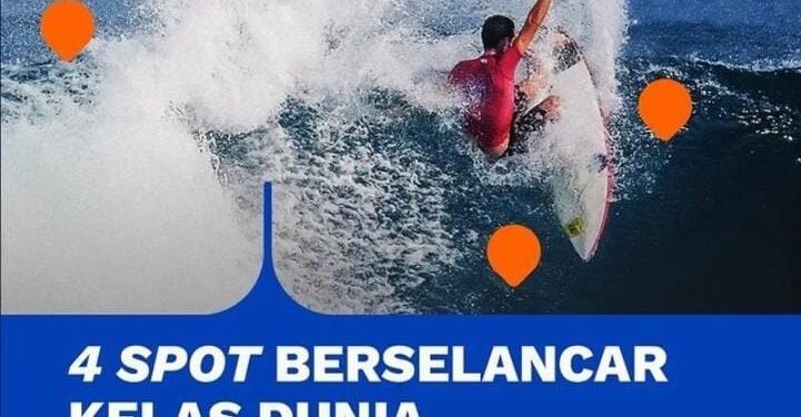 Inidia 4 Tempat Spot Berselancar Kelas Dunia Selain di Bali