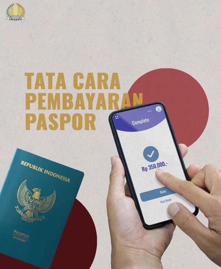 Tata Cara Pembayaran Paspor Melalui Berbagai Macam Transaksi Penamas 0501