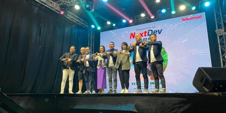 Kemeriahan NextDev 2023 di M Bloc Jakarta Selatan. Foto: Rizky