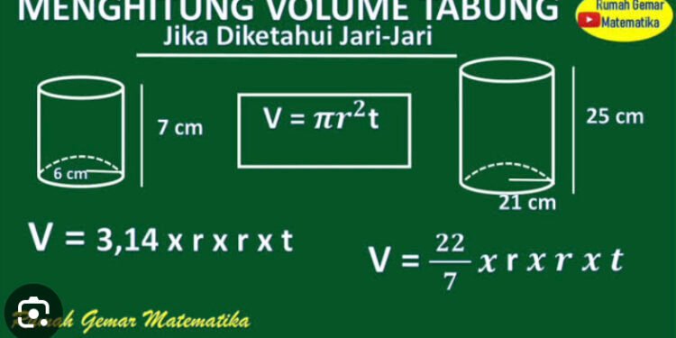 Rumus Volume Tabung Memahami Konsep Dan Penghitungannya Penamas