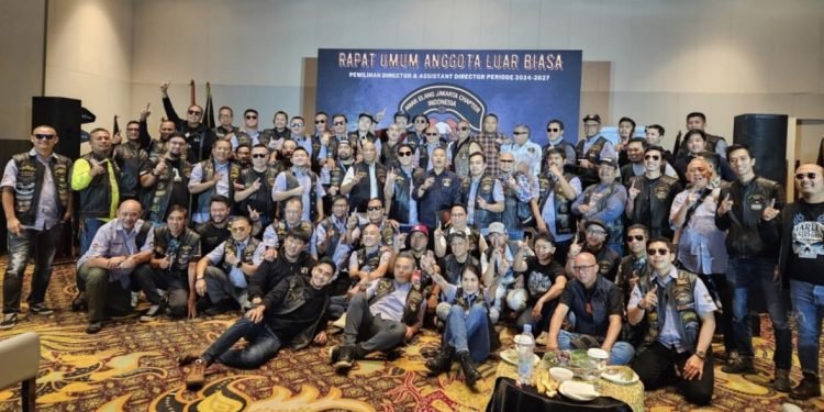 Suherli nahkodai HOG Anak Elang Jakarta Chapter