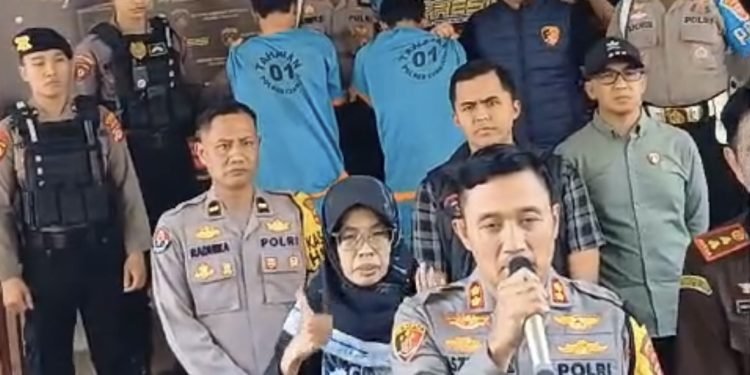 Tahanan kabur dari Pengadilan Negeri Cianjur berhasil ditangkap kembali. Foto: Widie